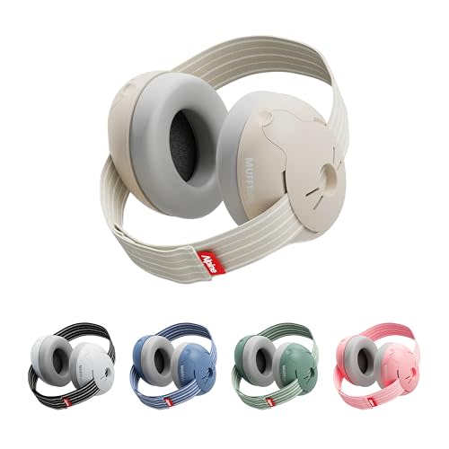 Alpine Muffy Baby Ear Muffs Noise Protection | Toddler Ear Protection | For babies up to 4 years | 24dB Sound Reduction | Baby Hearing Protection | Noise Reduction | Baby Essentials New Mom Gifts