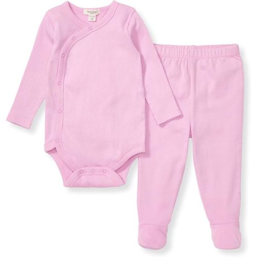 Burt's Bees Baby Unisex Bodysuit and Pant Set, 100% Organic Cotton