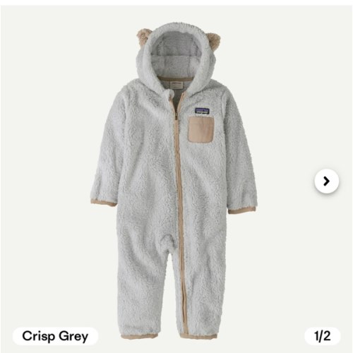 Patagonia Baby Furry Friends Fleece Bunting