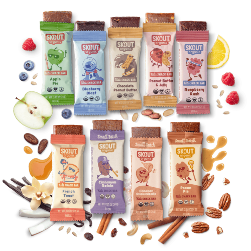 Skout Organic Small Batch Kids Bar Variety Pack - 36 Pack