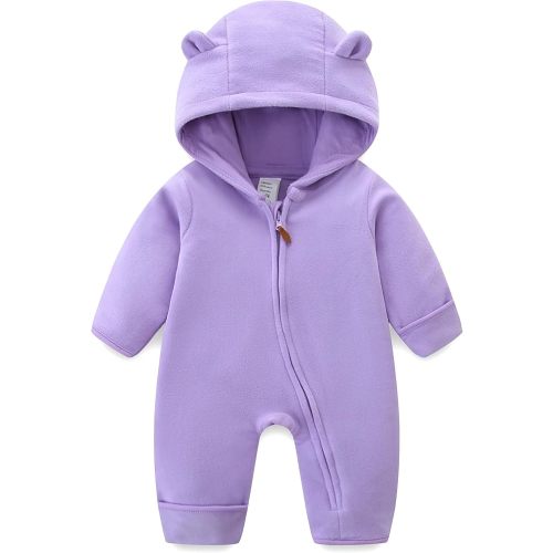 Newborn Baby Bear Onesie Winter