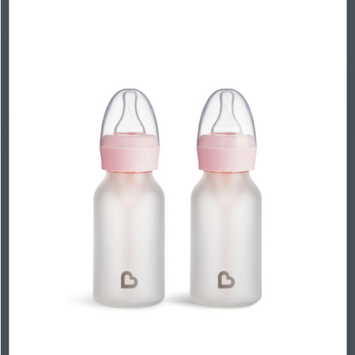 Bond® Silicone Glass Bottle 4oz or 8oz, 2pk | Munchkin