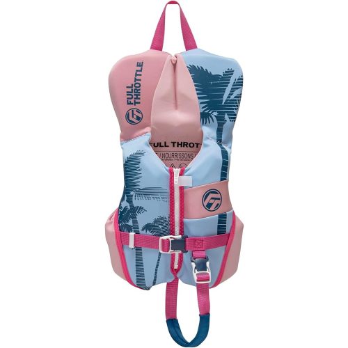 Full Throttle Rapid Dry Flex-Back Infant Life Jacket – U.S. Coast Guard and Transport Canada Approved, fits Infants Less Than 30 pounds