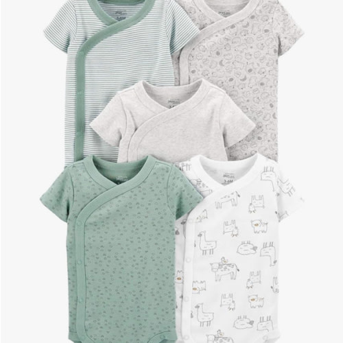 Simple Joys by Carter's unisex-baby 5-pack Side Snap Short-sleeve Bodysuit