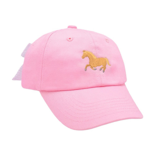 Pony Bow Baseball Hat, Pink - Bits & Bows | Maisonette