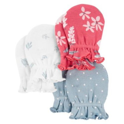 carter's® 3-Pack Mittens - MULTI - 0-3 MONTHS