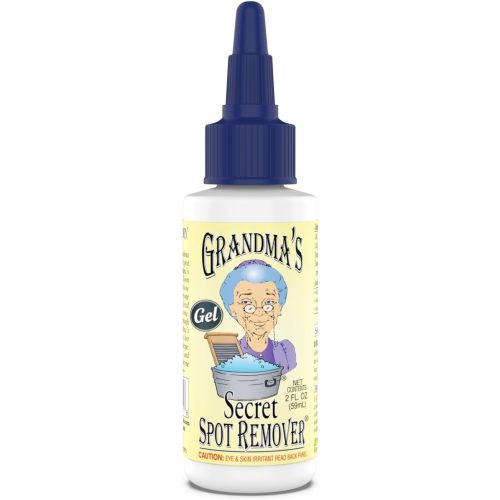 Grandma's Secret Spot Remover Gel - On-the-Go Travel Size Fabric Stain Remover for Clothes - Chlorine, Bleach and Toxin-Free - Removes Oil, Paint, Blood and Pet Stains - 2 Ounce