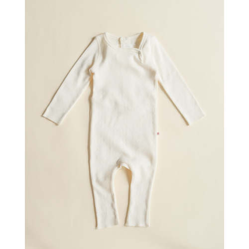 Pointelle Romper - Ecru