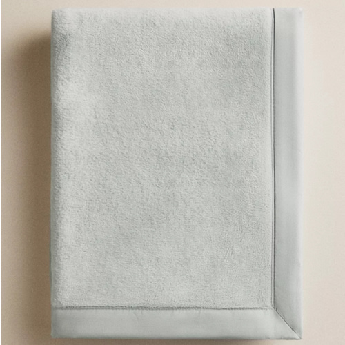 BABY FLEECE COTTON BLANKET - See all - KIDS AND BABY - BABY | Zara Home United States of America