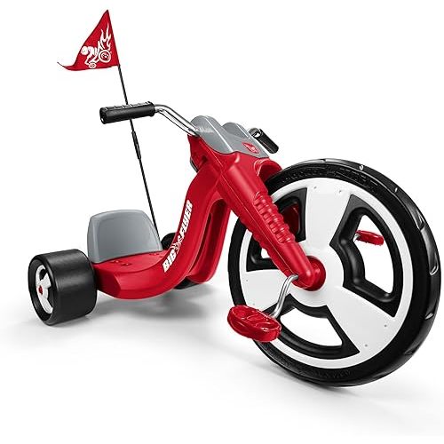Radio Flyer Big Flyer Sport, for Kids 3-7, Tricycle for Kids