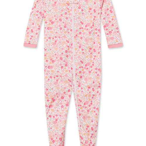 LAKE | Baby | Pima Cotton Pajamas | Rosewater Vivian Floral Baby Sleeper