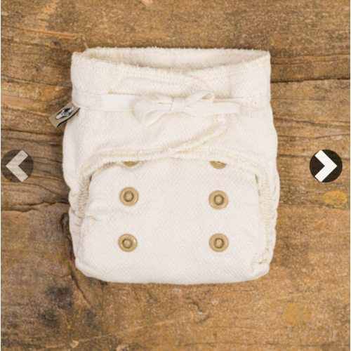 “Butterfly” Fitted Diaper - NB