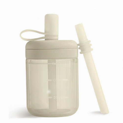 Silicone Training Cup with Straw