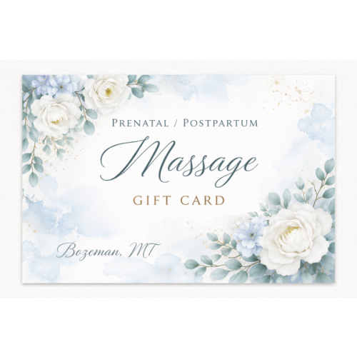 Gift Card for a Recovery Pre/PostNatal Massage