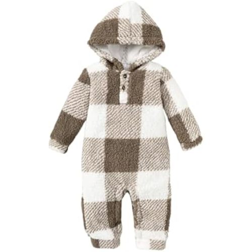 Amazon.com: Baby Clothes One-piece Romper Flannel Thermal Jumpsuit: Clothing, Shoes & Jewelry