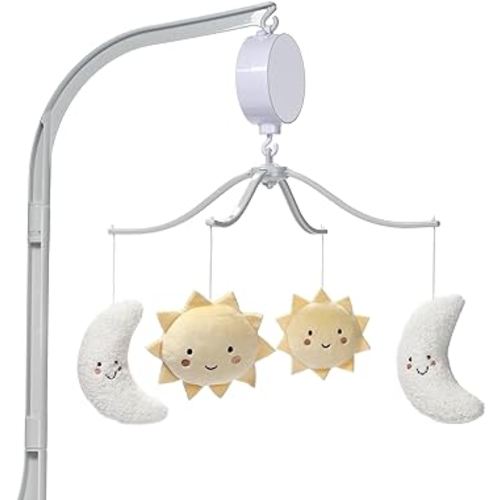 Bedtime Originals Little Star Celestial Musical Baby Crib Mobile Soother Toy