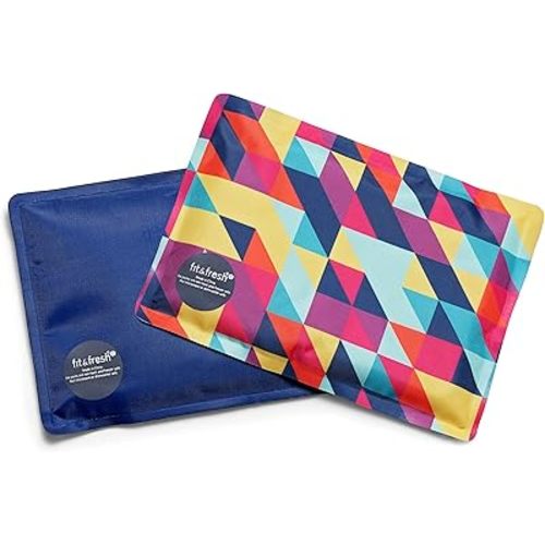 Fit & Fresh Cool Coolers Soft Ice Packs for Lunch Bags & Coolers, 2pk
