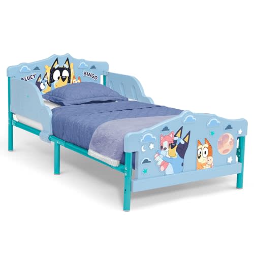 Delta Children - Bluey 3D Toddler Bed, Blue