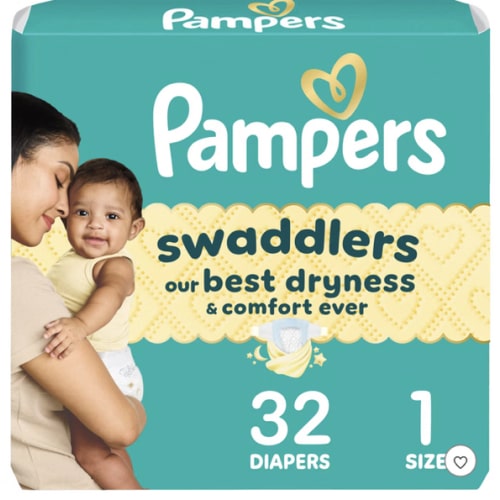 Pampers Baby Diapers - Swaddlers - Size 3, 26 Count, Ultra Absorbent Disposable Infant Diaper