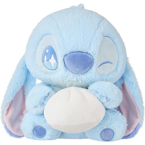 Disney Lilo and Stitch Plush Food Party Series Collection -11.5'' Sitting Dumpling Stuffed Animal Figure Premium Quality Stitch Doll Toy for Disney Fans (11‘’ Dumpling Stitch)