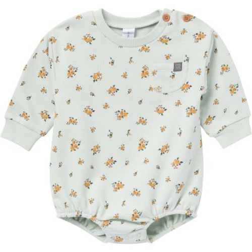 Modern Moments™ by Gerber Baby Girls' Long Sleeve Bubble Romper, Fall Roses, 3-6 Months