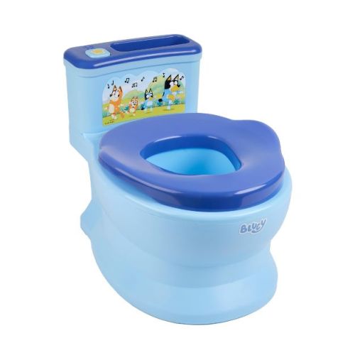Bluey Potty + Trainer Seat: Polypropylene, TPU, 40 Lbs Max Weight, 15.43" Height