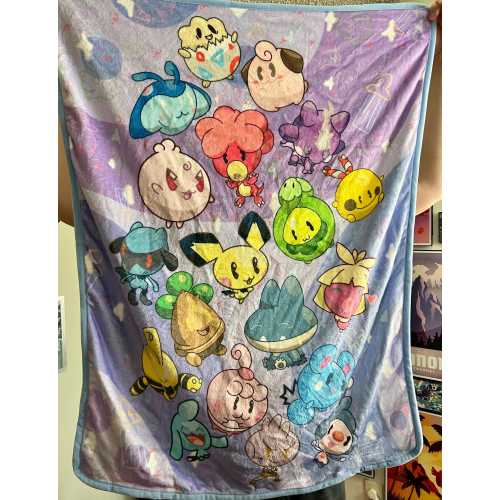 Baby Pokemon baby blanket