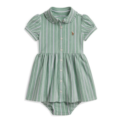 Kids' Oxford Mesh Dress & Bloomers