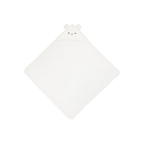 Cotton Hooded Towel - Bear