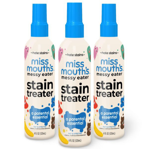 Miss Mouth's Messy Eater Stain Treater 4oz Bottle: 3 Pack – The Hate Stains Co.