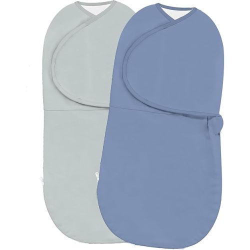 Momcozy Swaddle-Blue and Green