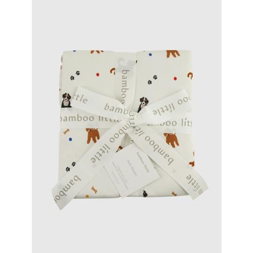 Bamboo Little Dogs Baby Blanket