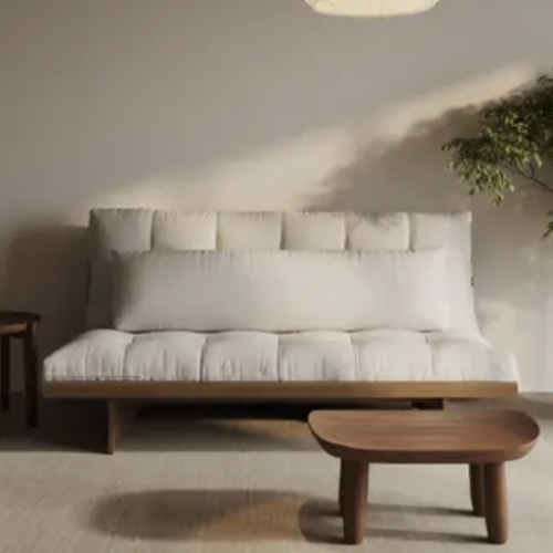 Tokyo Bi-Fold Japanese Wood Futon Frame