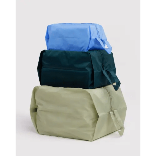 BAGGU 3D Zip Set (Lagoon Mix)
