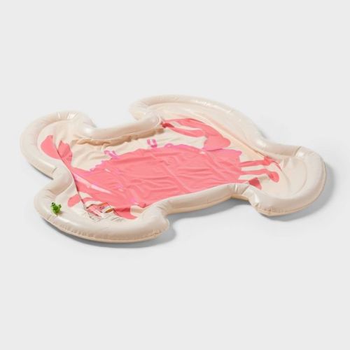 Crab Splash Pad Pink - Sun Squad™: Outdoor Water Play PVC for Kids 2+