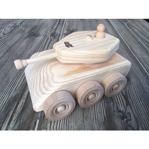 Wooden Army Tank