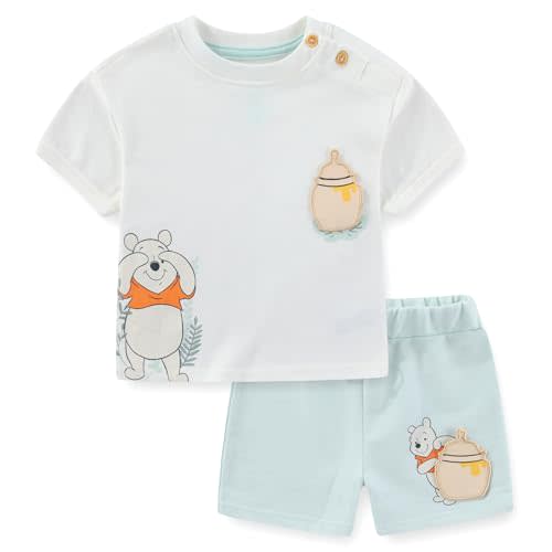 Disney Winnie the Pooh Baby Boys Short Sleeve T-Shirt and Shorts Set for Infant