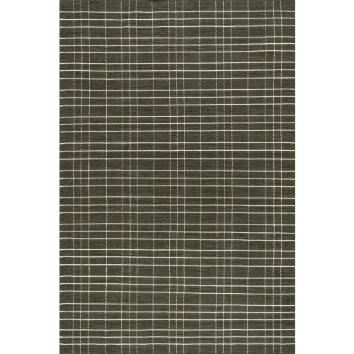 Charlie Plaid Wool Rug | Green