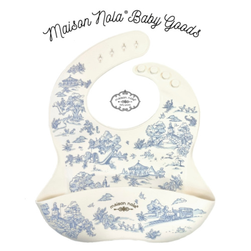 Storyland Toile Silicone Bibs | Maison Nola