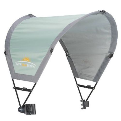 GCI Outdoor SunShade Accessory Universal Adjustable Chair Canopy with UV Protection - Pastel Green