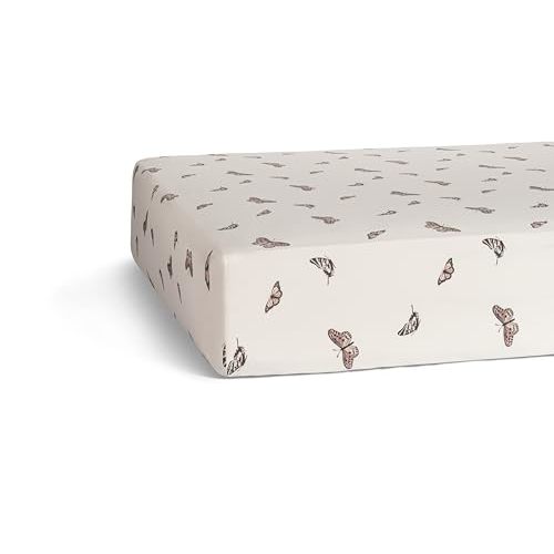 Parker Baby Soft & Durable Fitted Baby Crib Sheets | Snug Fit for Standard Crib Mattresses | Machine Washable, Fade-Resistant & Modern Nursery Designs