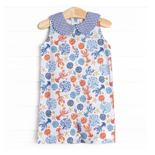 Coral Reef Crustacean Jon Jon, Blue – Stitchy Fish
