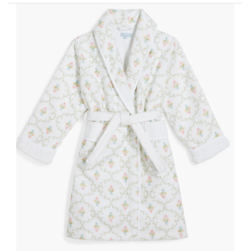 The Baby Hotel Robe - Pastel Trellis