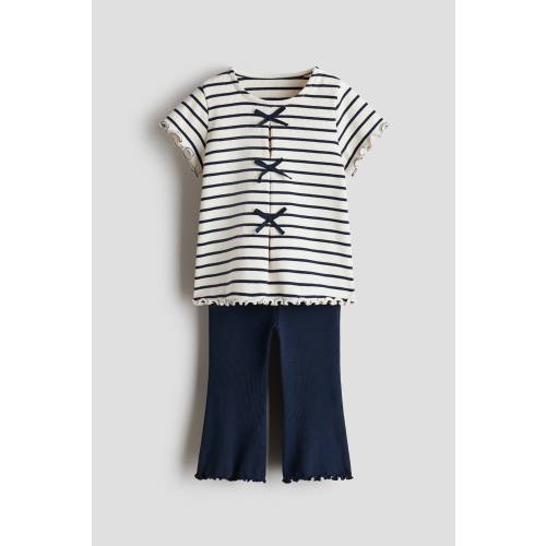 2-PIECE RIBBED COTTON SET