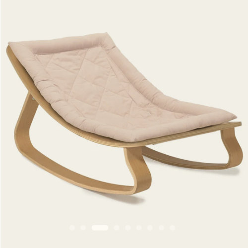 LEVO Baby Rocker in natural wood – Charlie Crane Paris Nude