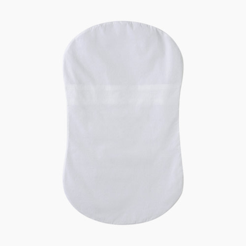 Halo Bassinest Fitted Cotton Sheet - White