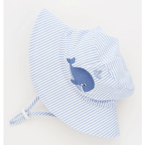 Whale Bucket Hat UPF 50+ Baby & Toddler - Huggalugs