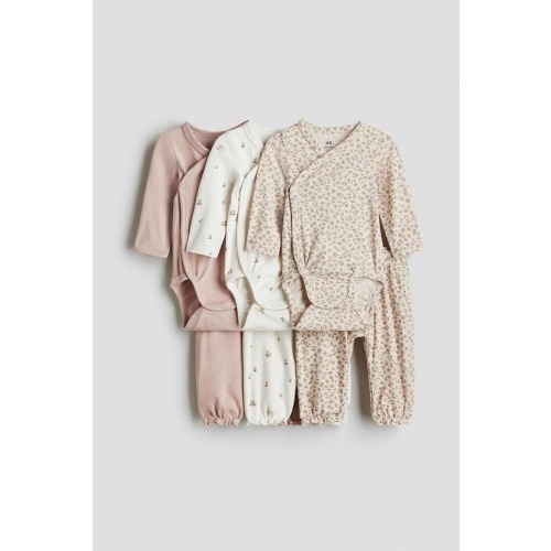 6-piece Bodysuit And Trousers Set