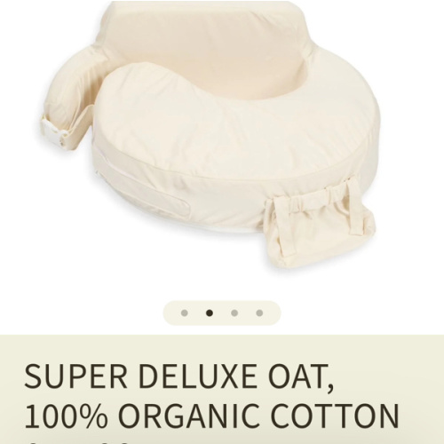 Super Deluxe Oat, 100% Organic Cotton Slipcover