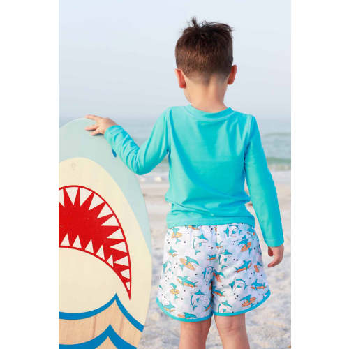 Boy's Swim Trunks | Totally Jawsome